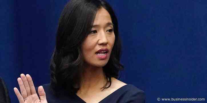 Michelle Wu makes history as she is sworn in as the first Asian-American to serve as Boston's mayor