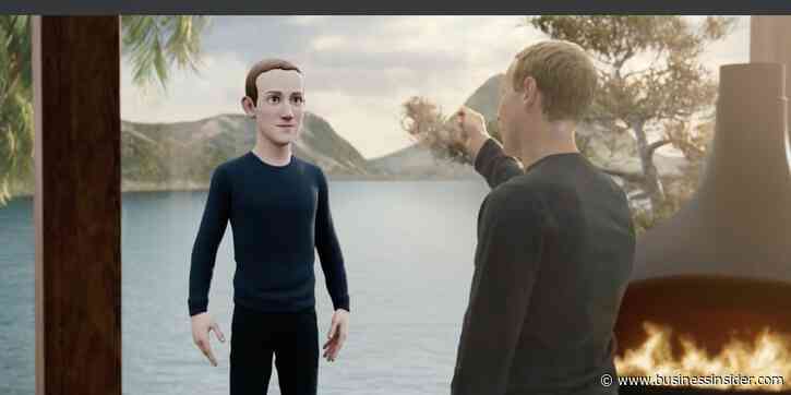 Watch Mark Zuckerberg play Jenga and fist-bump in virtual reality using 'haptic gloves' that Facebook, now Meta, is building to let people feel objects in the metaverse