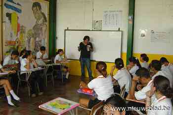 Spaghettiavonden voor de vluchtelingen die leven op de stortplaats van El Zaite in El Salvador