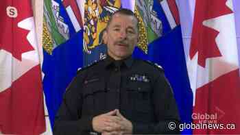 Calgary police chief Mark Neufeld discusses the municipal budget, domestic violence month and Movember