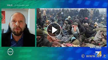 Migranti, lo scontro tra Polonia e Bielorussia, Marco Bresolin: "Persone utilizzate per una guerra, la UE sta andando in crisi, non ha una politica per gestire internamente il fenomeno immigrazione" - La7