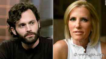 Penn Badgley was amused by Laura Ingraham's viral 'You' segment