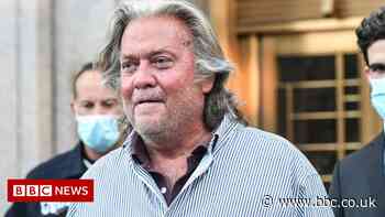 Capitol riot: Steve Bannon pleads not guilty to contempt of Congress charge
