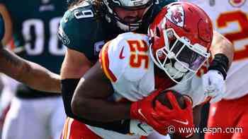 Trade value: Clyde Edwards-Helaire among players to go get