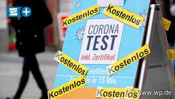 Corona-Schnelltests: Zahlen in Meschede schnellen nach oben - Westfalenpost