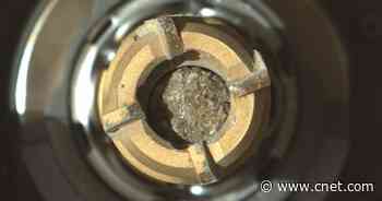 NASA Mars rover snags rock sample loaded with greenish mineral     - CNET