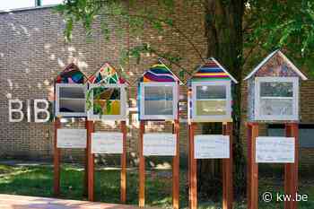 Boekenhuisjes verrijzen in het dorpsbeeld in Deerlijk - KW.be