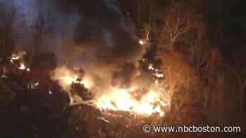 Junkyard Catches Fire in Smithfield, RI - NBC10 Boston