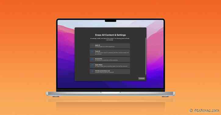How to factory reset your MacBook before selling or giving it away