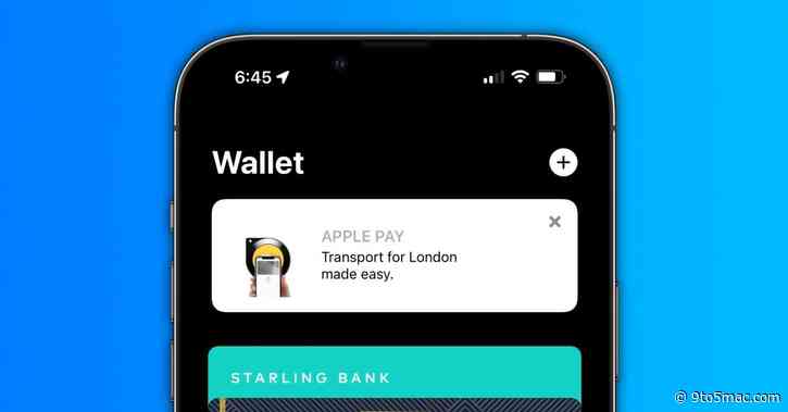 Apple promotes Express Transit mode inside the Wallet app to London users