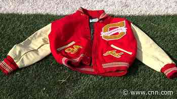 Man reunited with his high school letterman jacket from 28 ago