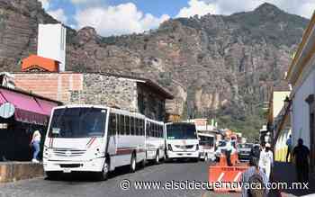Tepoztlán podría cambiar de compañía de transporte público - El Sol de Cuernavaca