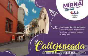 Impulsa Mirna Zavala actividades culturales en Cuernavaca - Quadratín - Quadratín Morelos