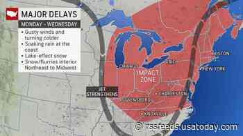 'A huge mess': Big storm could disrupt Thanksgiving travel next week