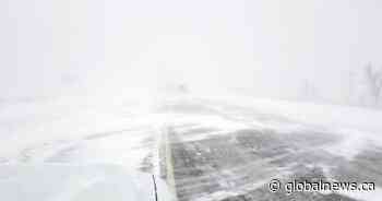 Saskatchewan RCMP respond to 107 weather-related calls, Highway 1 cleared