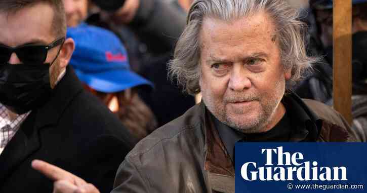 Steve Bannon pleads not guilty to criminal contempt of Congress