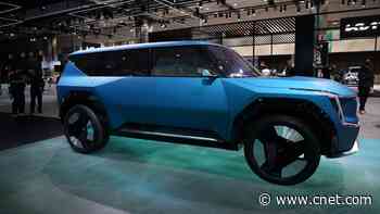 The Kia EV9 concept was 'inspired by water'     - Roadshow
