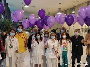 Giornata mondiale del bambino prematuro, al Santo Stefano di Prato volano palloncini viola - gonews