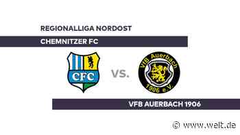 Chemnitzer FC - VfB Auerbach 1906: Auerbach fordert Chemnitz heraus - Regionalliga Nordost - DIE WELT