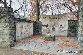 Kriegs-Mahnmal in Chemnitz beschmiert - TAG24