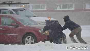 Blizzard closed Trans-Canada Highway in Sask. for most of Wednesday