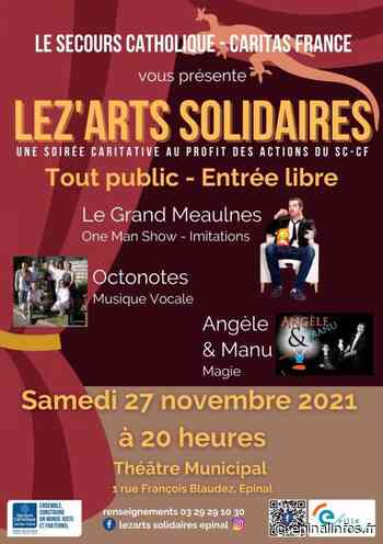 Lez'arts solidaires, la soirée solidaire du Secours Catholique d'Epinal - Epinal infos - Epinal Infos