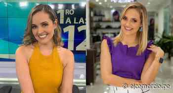 Carla Tello explica su ausencia en Canal N: “Me despido por un tiempo” - El Comercio