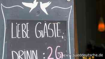 Dehoga sieht viele Restaurants vor einem "Quasi-Lockdown" - Süddeutsche Zeitung