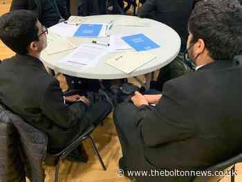Students at Essa Academy learn about the consequences of knife crime