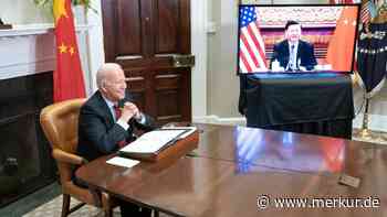 China und USA: Biden und Xi wollen besseres Beziehungs-Management - Merkur Online