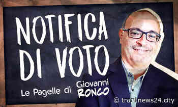 Notifica di voto – Le Pagelle di Giovanni Ronco - Trani news24city