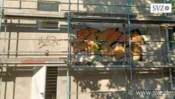 Vandalismus: Zeugen für Graffiti-Schmierereien in Parchim gesucht | svz.de - svz.de