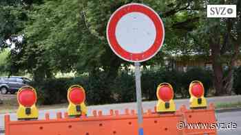 Straßensperrung: Bauhofstraße in Parchim am Freitag voll gesperrt | svz.de - svz.de