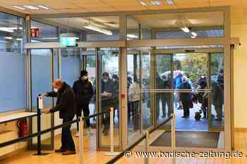 Bei der einen Impfaktion in Kenzingen wird es vorerst bleiben - Kenzingen - Badische Zeitung - Badische Zeitung