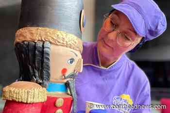 Cadbury World chocolatiers build Nutcracker model entirely out of chocolate - Barrhead News
