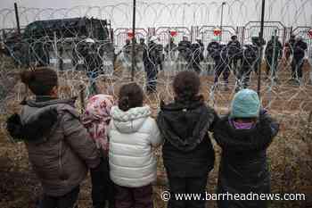 Belarus brings some migrants at Polish border in from the cold - Barrhead News