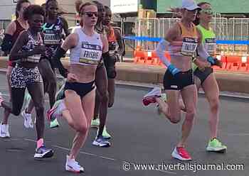 Who's that girl? RF's Frisbie bursts on scene at NYC Marathon - River Falls Journal