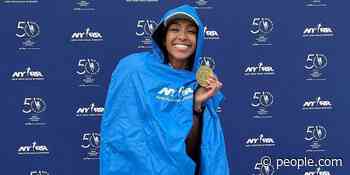 Tayshia Adams Says She's a 'Better Version' of Herself After Completing Marathon: 'Grateful' - PEOPLE.com