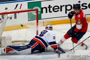 Islanders' marathon road trip ends with Panthers dud - New York Post