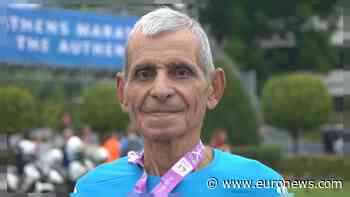 Runner, 88, sets sights on marathon after losing stomach to cancer - Euronews