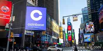 Coinbase, Marathon Digital, Lucid: What to Watch in the Stock Market Today - The Wall Street Journal