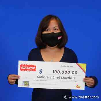 PSW from Markham wins $100K with OLG's Instant Boom Multiplier game - Toronto Star