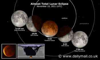 Longest partial lunar eclipse of the CENTURY will take place tomorrow morning