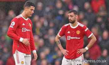 Cristiano Ronaldo agrees with Bruno Fernandes about current state of Manchester United - Daily Express