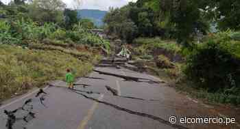 Amazonas: así quedaron las vías en Cajaruro, la zona afectada por deslizamientos | FOTOS - El Comercio