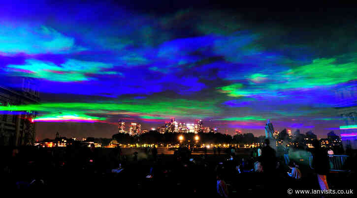 Artificial Northern Lights to fill the skies over the City of London