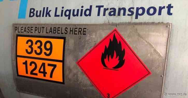 Mannheim:  Gefahrgut ausgetreten