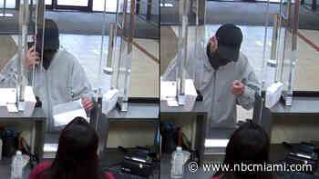 FBI Searching for Suspect Who Robbed Plantation Bank