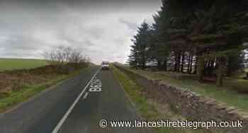 Elderly couple in hospital after car leaves road and crashes into wall