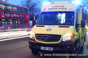 Elderly man rushed to hospital after Locksbottom van crash